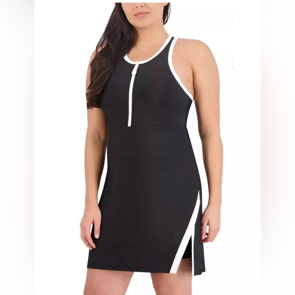 Sage Women's Mini Dress in Black and White